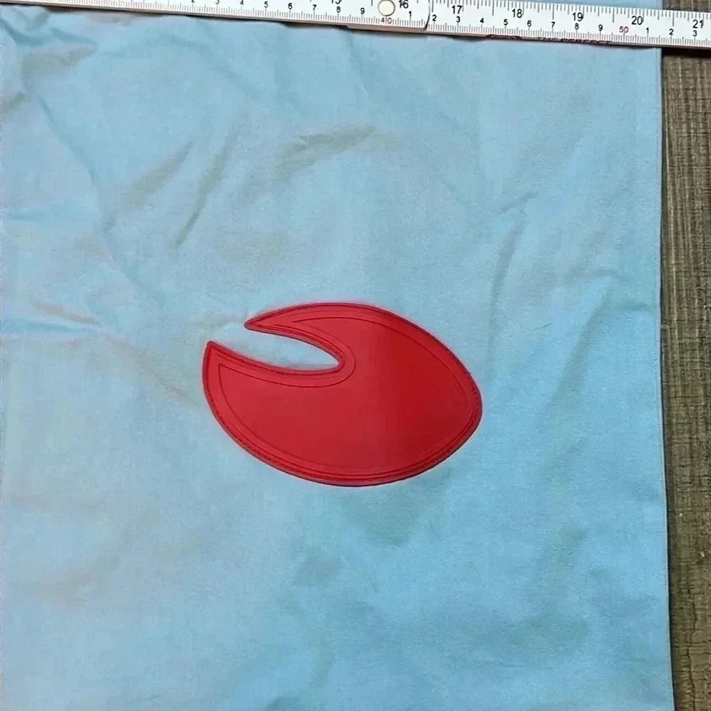 Baindoux dust bag. 20 inches wide x‎ 23 inches high. 2 draw strings.